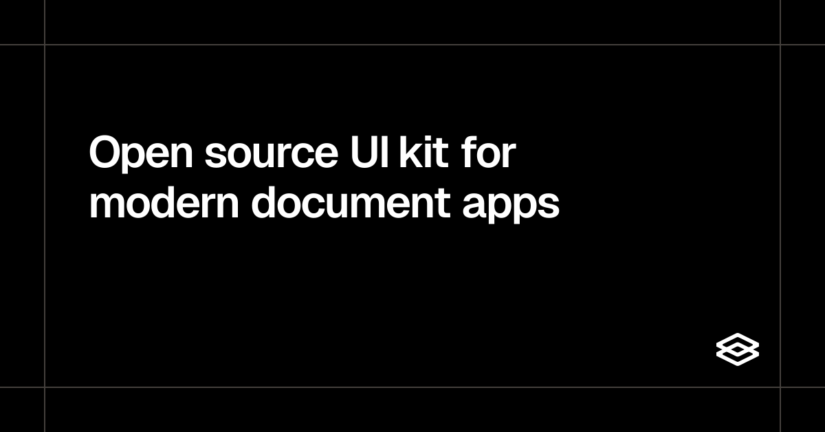 Show HN: Extend UI – open-source UI kit for modern document apps